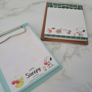 Snoopy Memo/ Peanuts Snoopy Binder Memo/ 2 designs each/ DIY/ Planner/ Craft/ Journal/ Design/ Decor/ PinkPandaRuler