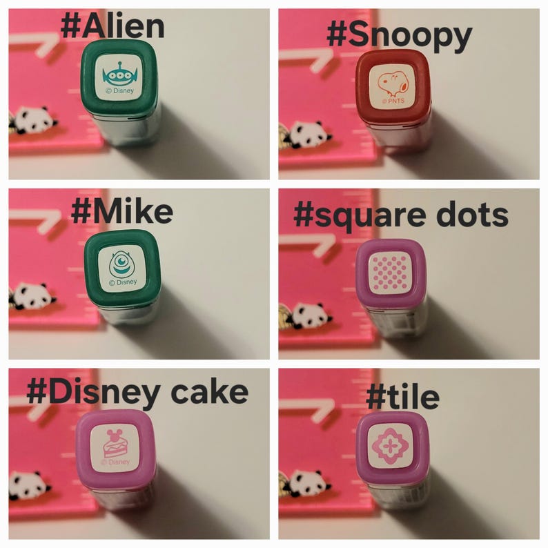 Frixion Erasable Planner Stamps: Tiny Schedule Icons image 11