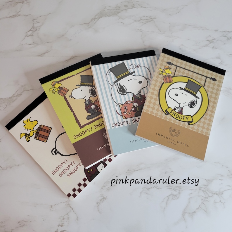 Memo/ Peanuts Snoopy Memo/ Doorman/ DIY/ Planner/ Craft/ Journal ...