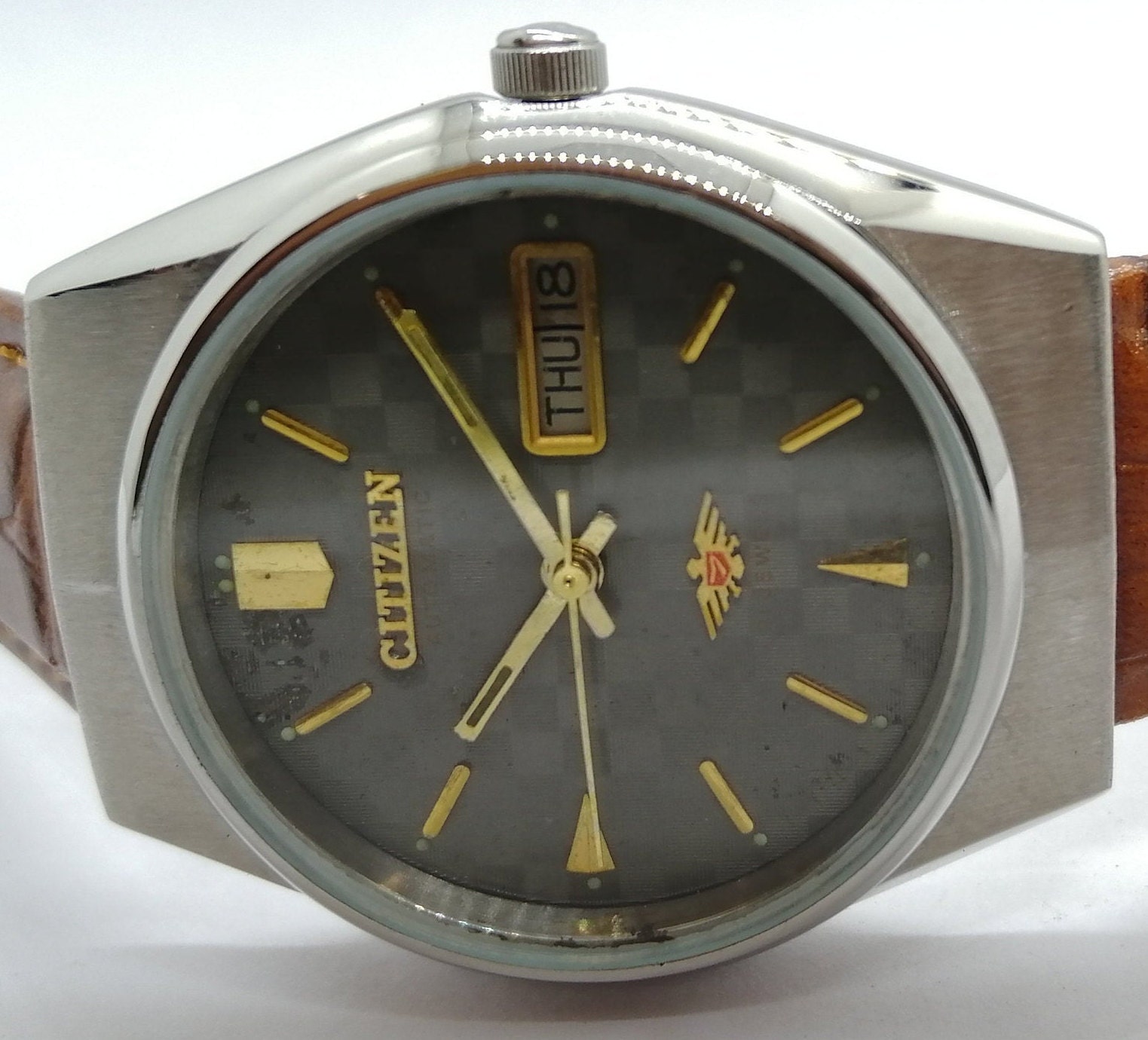 Authentic Citizen Vintage Automatic 21 Jewels Made In Japan Etsy