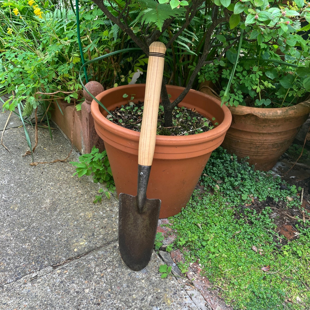 Restored Old English Garden Trowel Etsy