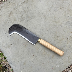 Restored Brades Billhook model 187 - 8" Laminated Ash Handle