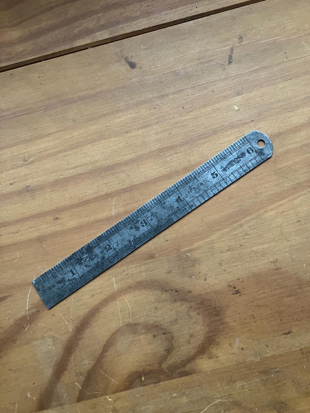 Old Engish Chesterman 6 Inch Steel Ruler - Etsy