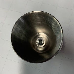 DIY  4 shots Glasses Only  for a Shot Ski, Large 3oz shot glasses made from Stainless Steele with Velcro