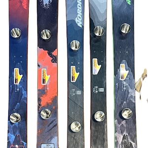 Shot Ski 4 shot, Newer All Mountain Enforcer with Mountain Scene, 4 Large 3 oz Shots, SkiShot, shotski, Wedding Shot, Tailgate