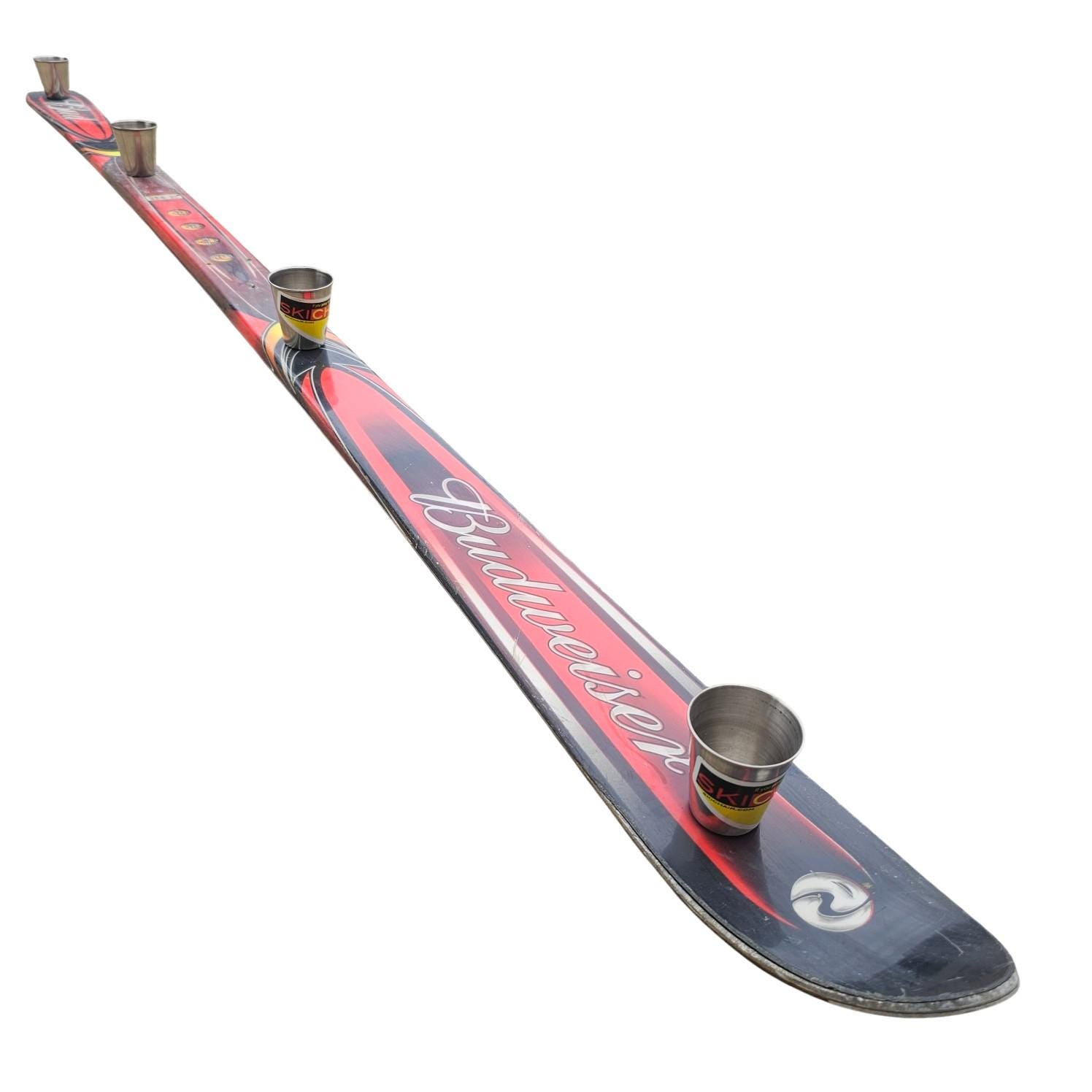 Shot Ski Budweiser Snow Ski Made by Rossignol - Etsy