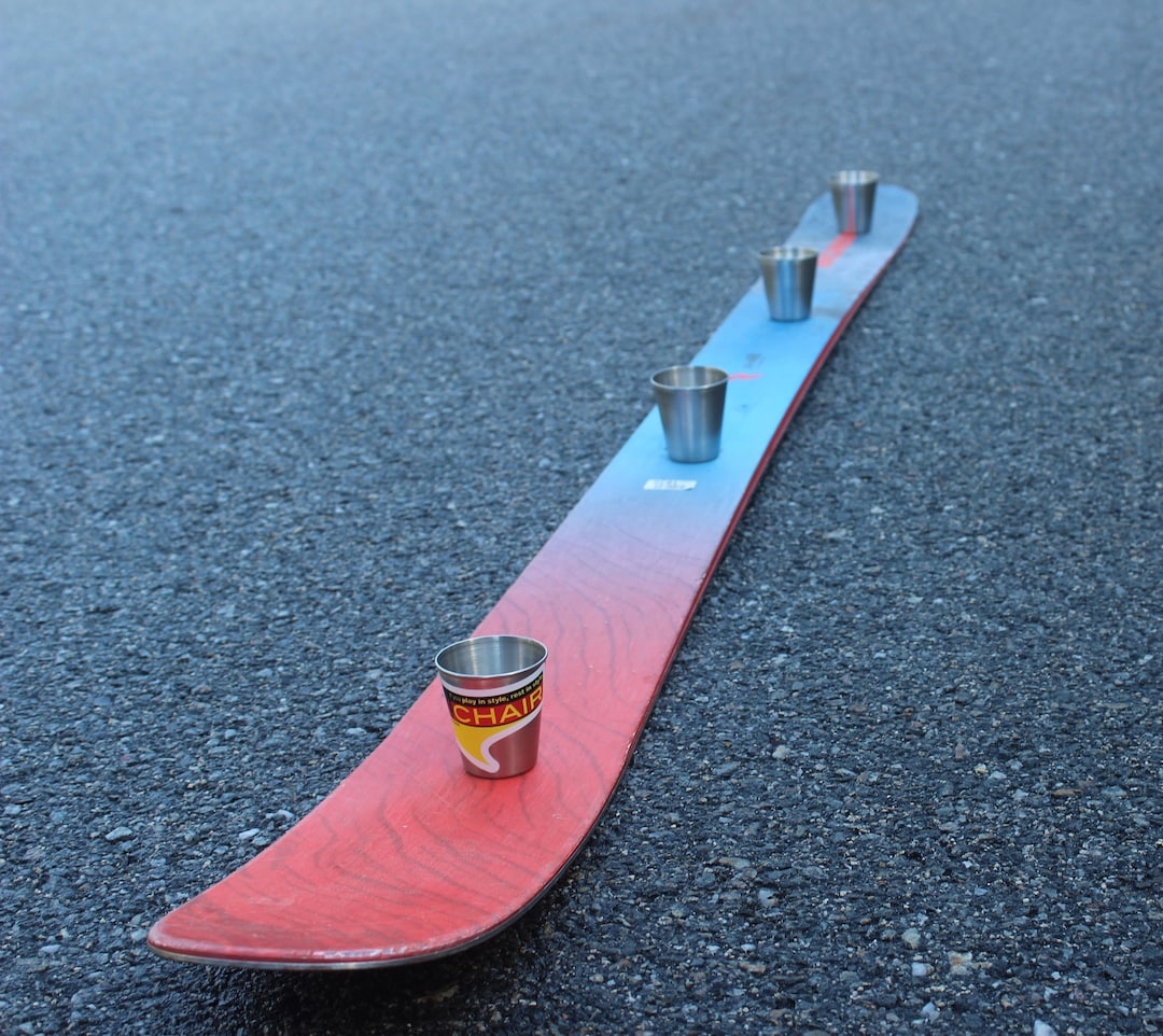 Shot Ski 5 Shot, Large 3oz Shots, Skishot, Wedding Shot, Tailgate
