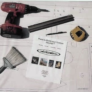 DIY  Adirondack Skichair Plans to build a Ski Chair and Ottoman