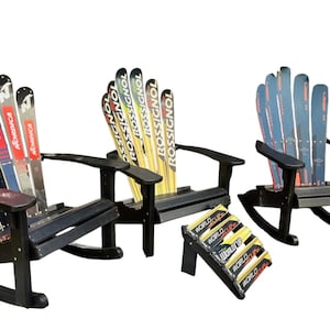 Ski Chair, Set of 2 Skichairs, Customize Your Recycled Plastic Snow ...