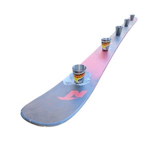 Shot Ski 5 shot, Large 2.5oz Shots, SkiShot, Wedding Shot, Tailgate, Drinking Game   Customize-Choose your type of Snow Ski