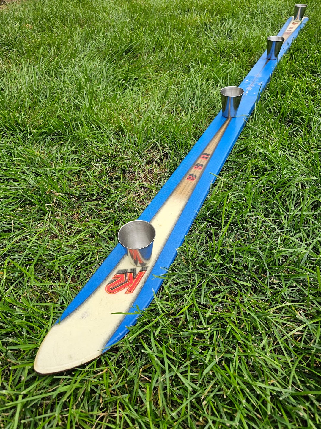 Shot Ski Legendary Made in the USA K2 Red, White and Blue Shot Ski 4