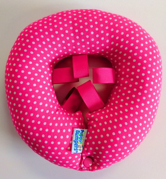 Pink Dot Puppy Bumper Etsy