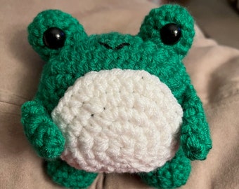 Frog Cube Crochet Pattern: Amigurumi Toy (PDF Downloadable Pattern)