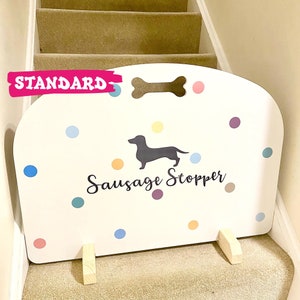 Customised Sausage Stopper/ Dog Stopper - Stair Gate/Door Stopper (personalised and custom sizes)
