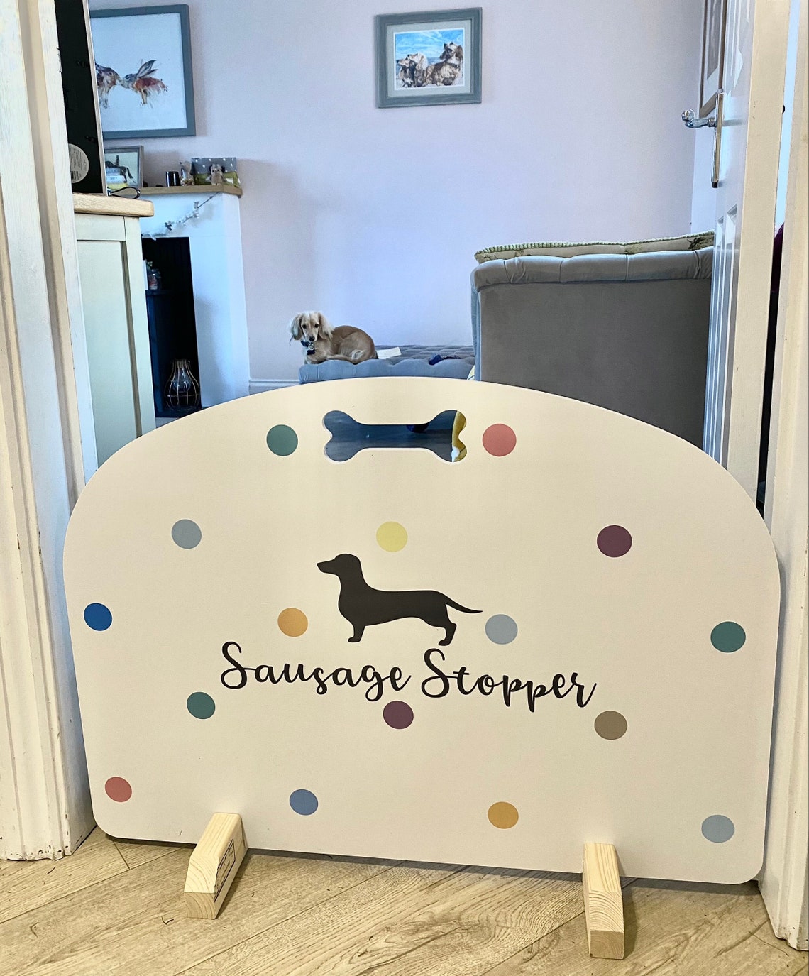 Customised Sausage Dog/Dog Stopper Stair Gate/Door Stopper Etsy