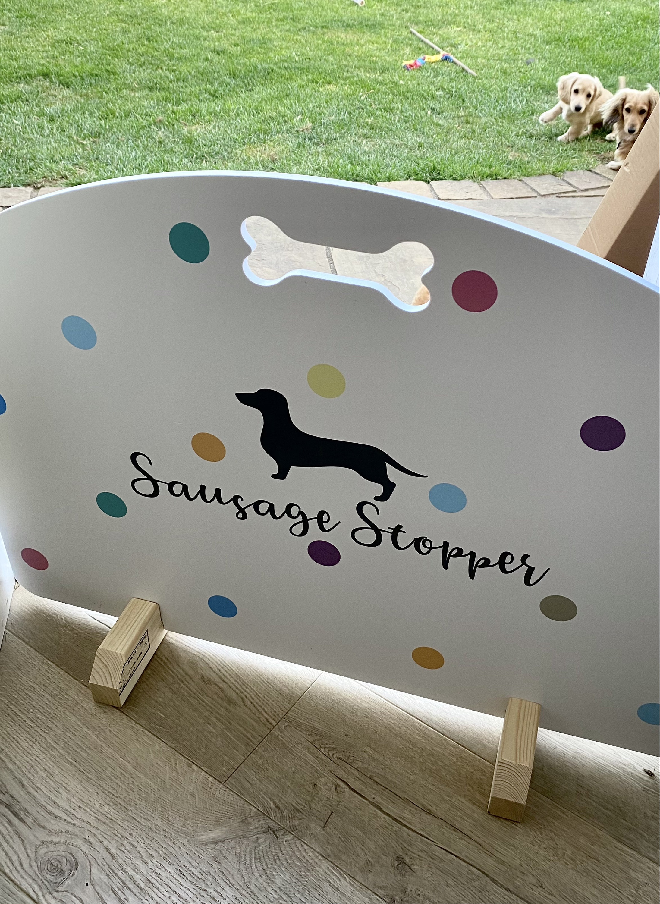 Customised Sausage Dog/dog Stopper Stair Gate/door Stopper Etsy UK