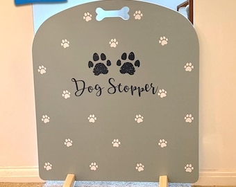 Customisable  Dog Stopper: Large Stair Gate, Pet Barrier (810mm Wide, Up to 900mm Tall)