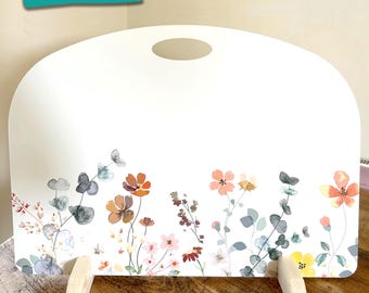 Floral Autumn Hues Dog Stopper: Stair Gate Puppy Barrier