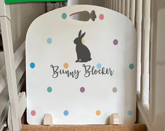 Custom Bunny Blocker – Pet Gate, Rabbit Barrier (Up to 810mm Wide and 900mm tall)
