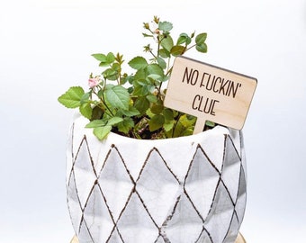 Herb Markers | Funny Herb Garden | Plant Markers | Mothers Day | Garden Decor | Herb Stake | Plant Stakes | Plants | Garden Humor | Plants