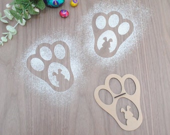 Easter Bunny Prints | Easter decor | Easter gifts | Easter Bunny | Kids | family | Paw Prints | Bunny Paws