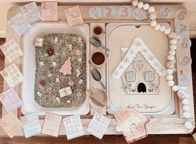 Flisat Gingerbread House Insert | Flisat Insert | IKEA Table ...