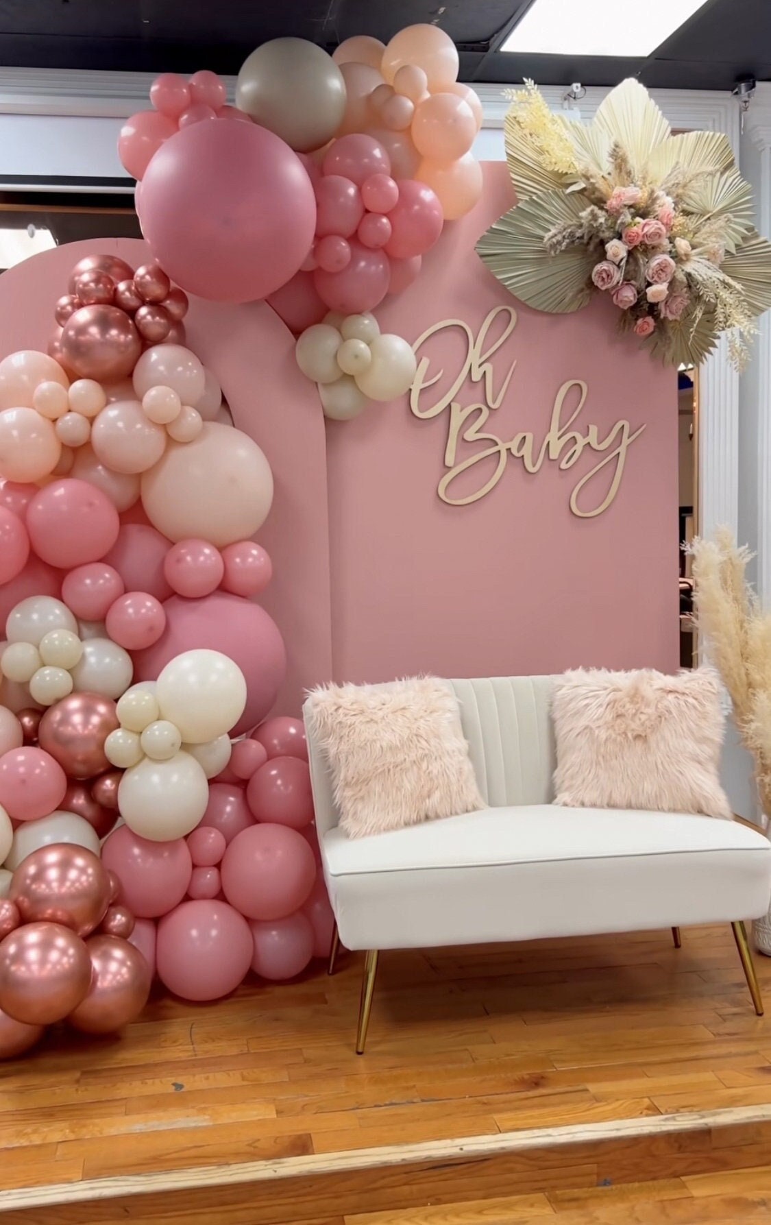 Oh Baby Backdrop | Oh Baby cutout | Baby shower Prop | Henge Wall sign  | Backdrop | Oh baby Decor | Baby Shower back drop | Wood