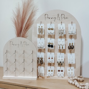 Earring Display Stand | Market Prop | Earring Holder | Earring Maker Supplies | Small Business | Jewlery Stand | Display | Jewlery Display