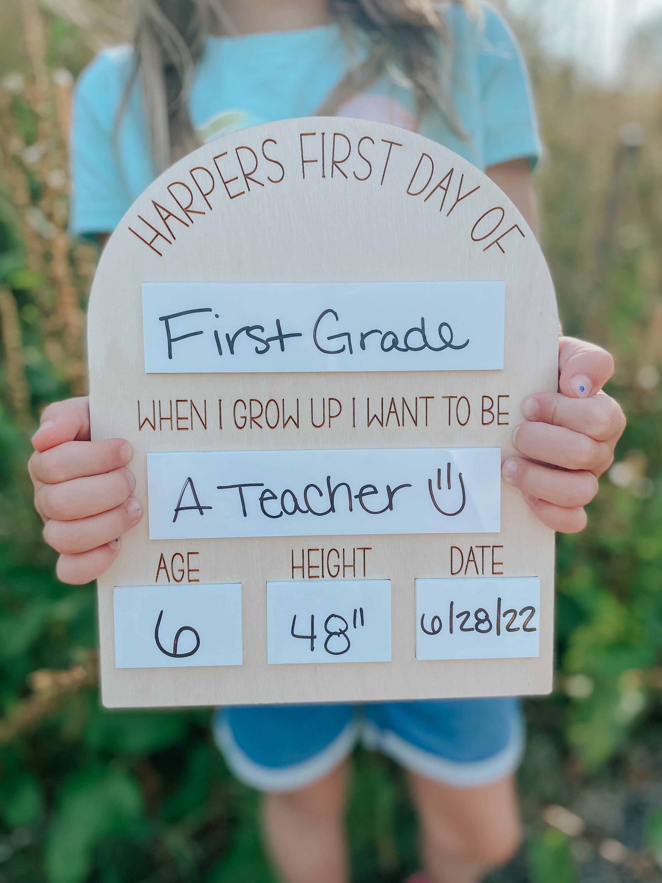 First Day of School Sign Last Day of School Sign School Etsy