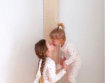 3D Growth Chart | Growth Chart | Height Chart | Nursery Decor | Baby shower Gift | Kids Decor | Wooden Growth | Ruler Growth chart
