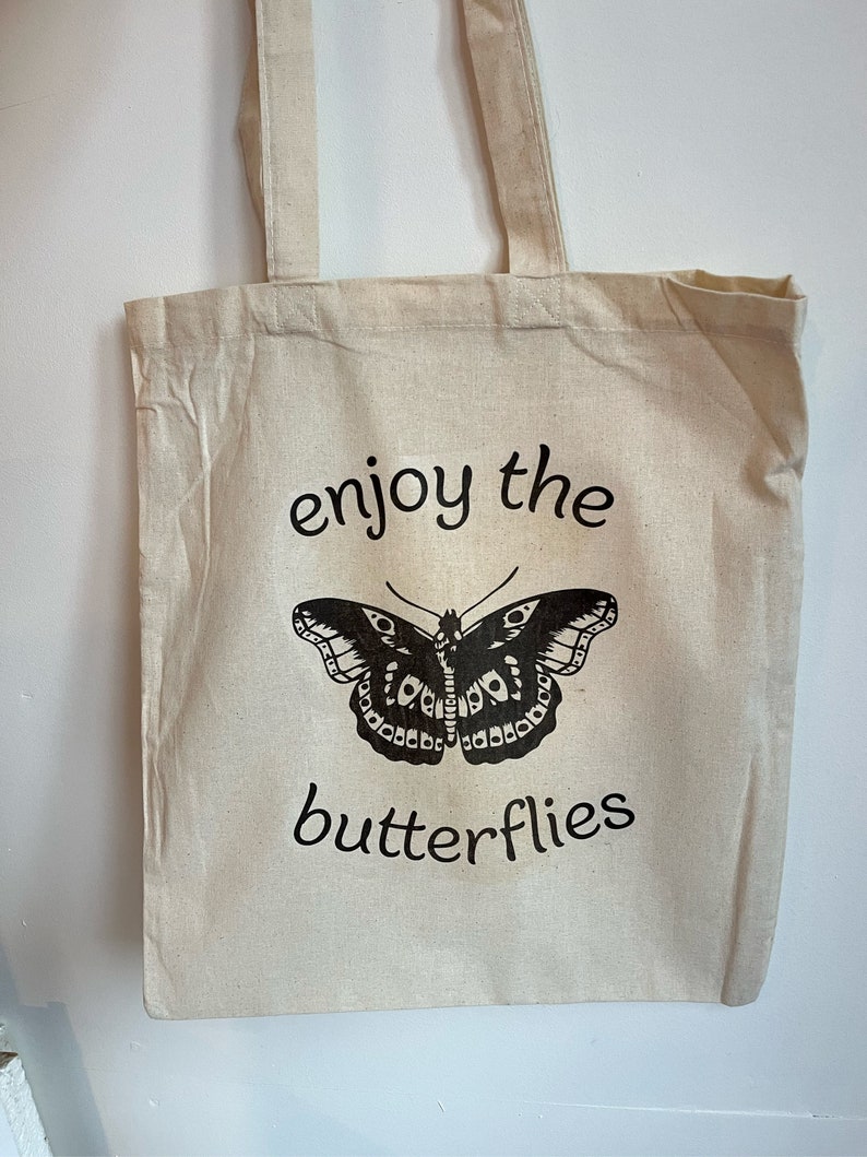 Enjoy the Butterflies Harry Styles X Daniel Ricciardo Tote - Etsy