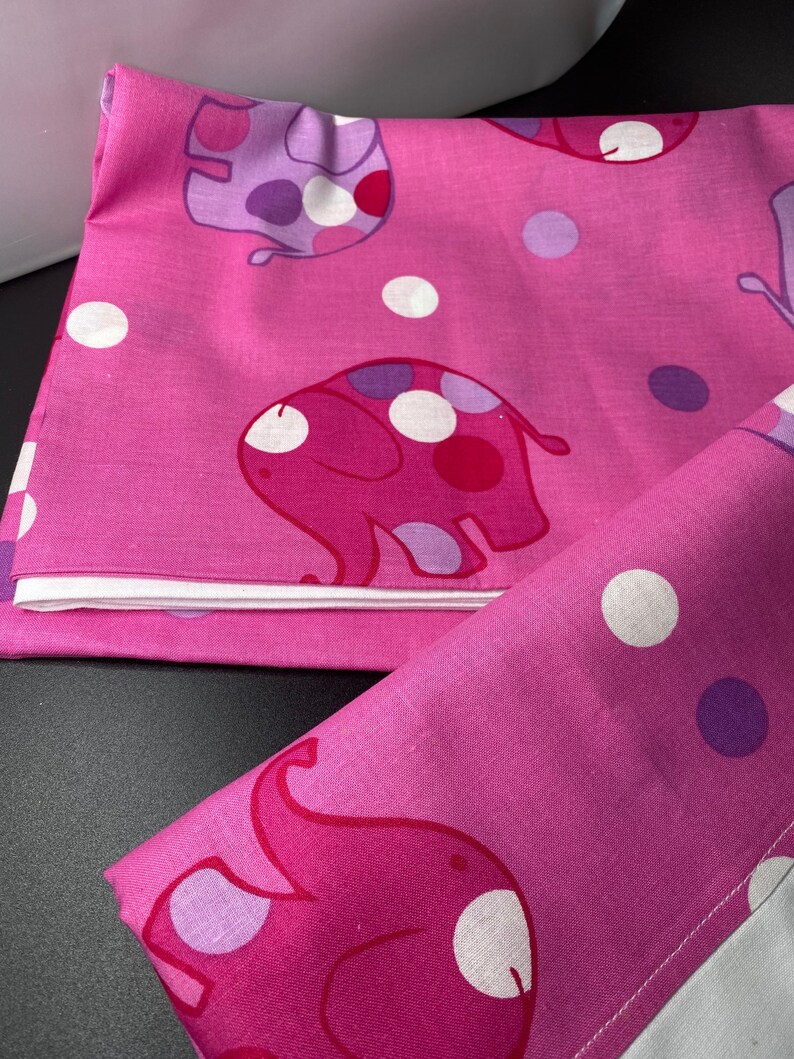 Pink Elephant Pillow Case Etsy