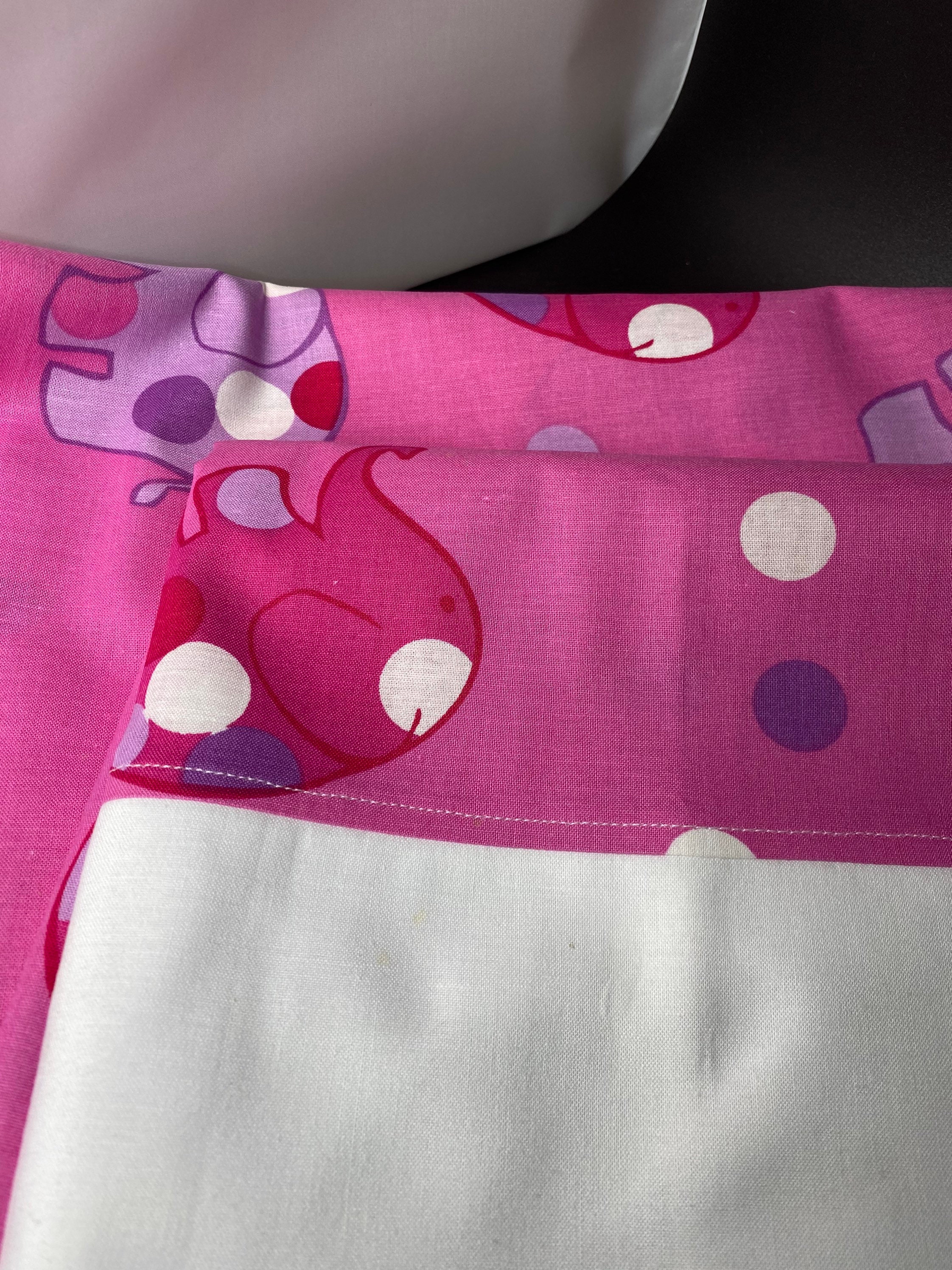 Pink Elephant Pillow Case Etsy