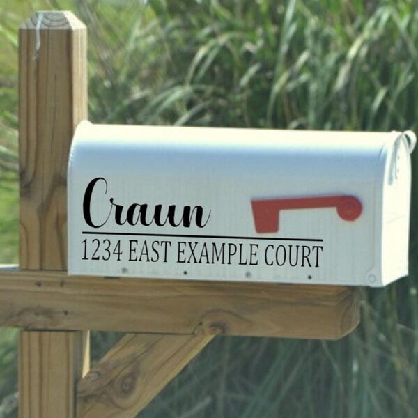 Custom Modern Mailbox Etsy