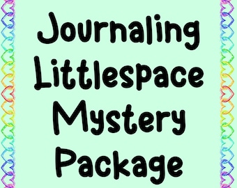 Journaling Personalized Littlespace Mystery Package | Custom Personalized