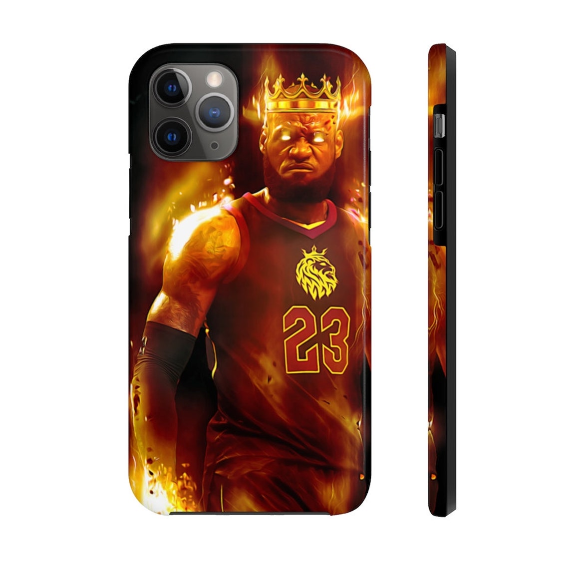 Lebron James Poster sports NBA Case Mate Tough Phone Cases Los Etsy