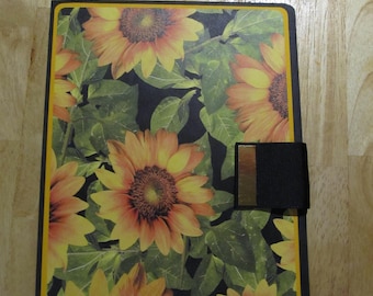 Sunflower Jr. Legal Notepad Holder Magnetic Closure Notepad NOT Included