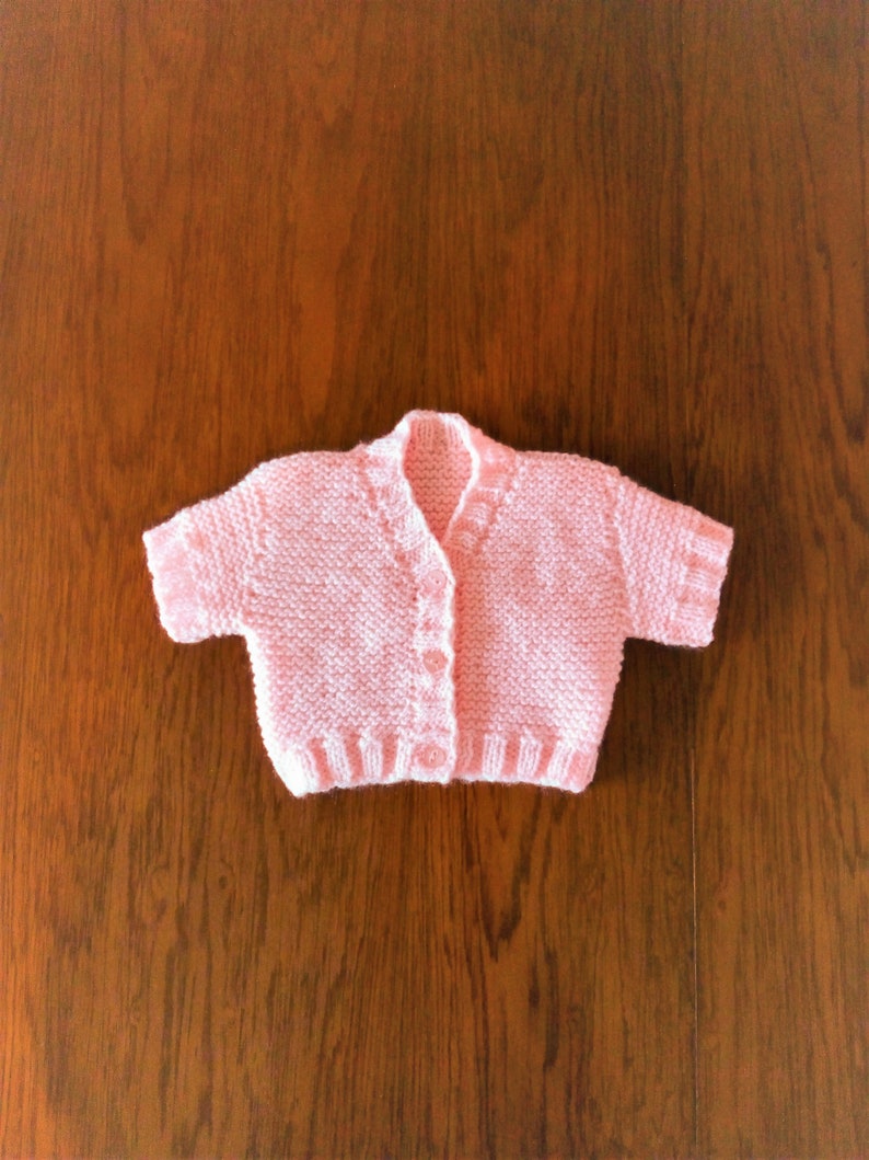 tiny baby cardigans