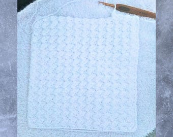ANGEL Baby Crocheted Blanket PATTERN, PDF Digital Download