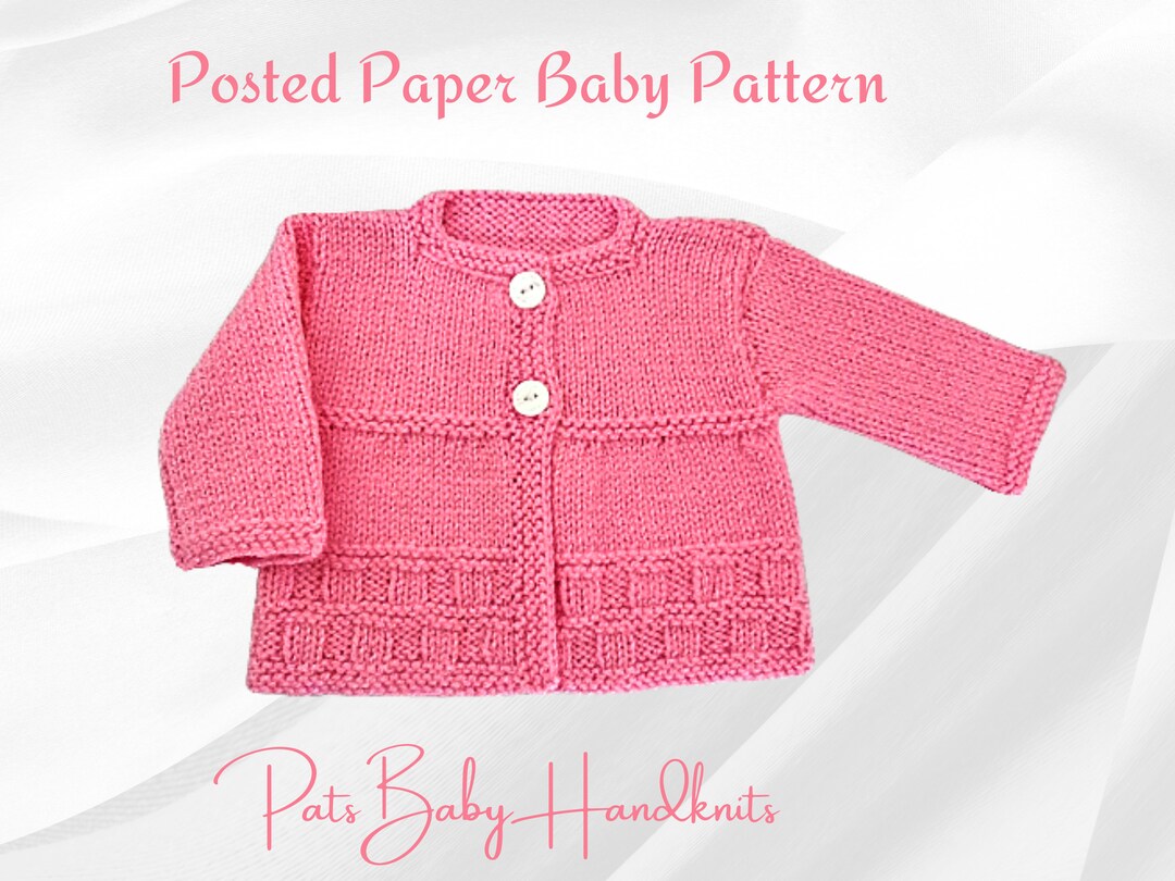 Matmee Pattern Baby Matinee Knitting Pattern, Pattern for Newborns, Printed & Posted ...