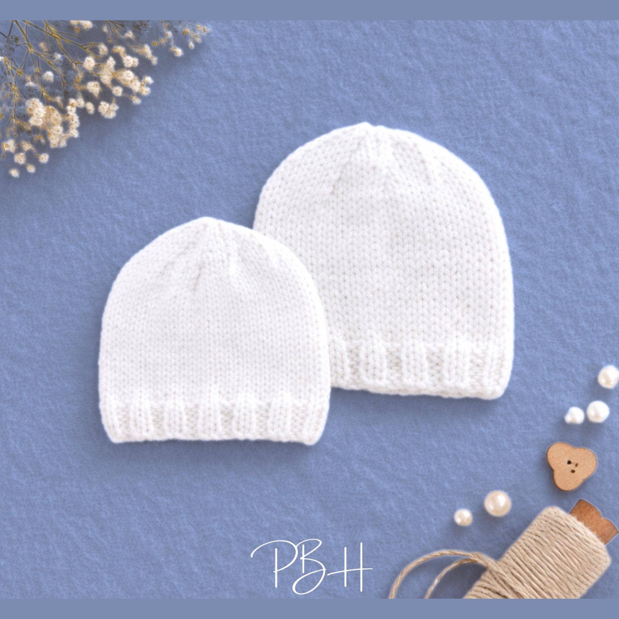 Hand Knit Baby Hats - Etsy