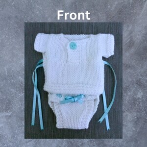 Angel Baby Cuddle Wrap Knitting Pattern, Charity Outfit Knitting (PDF ...