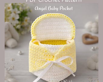 ANGEL BABY Pocket Crochet Pattern, Pattern for Charity for Miscarried Babies up to 20 weeks gestation (PDF Download)