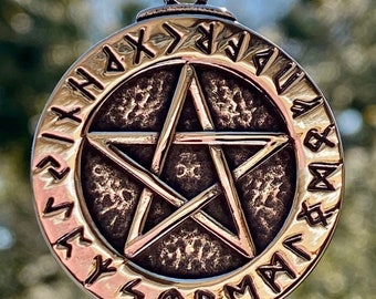 Stainless Steel Pentagram Pendant Necklace