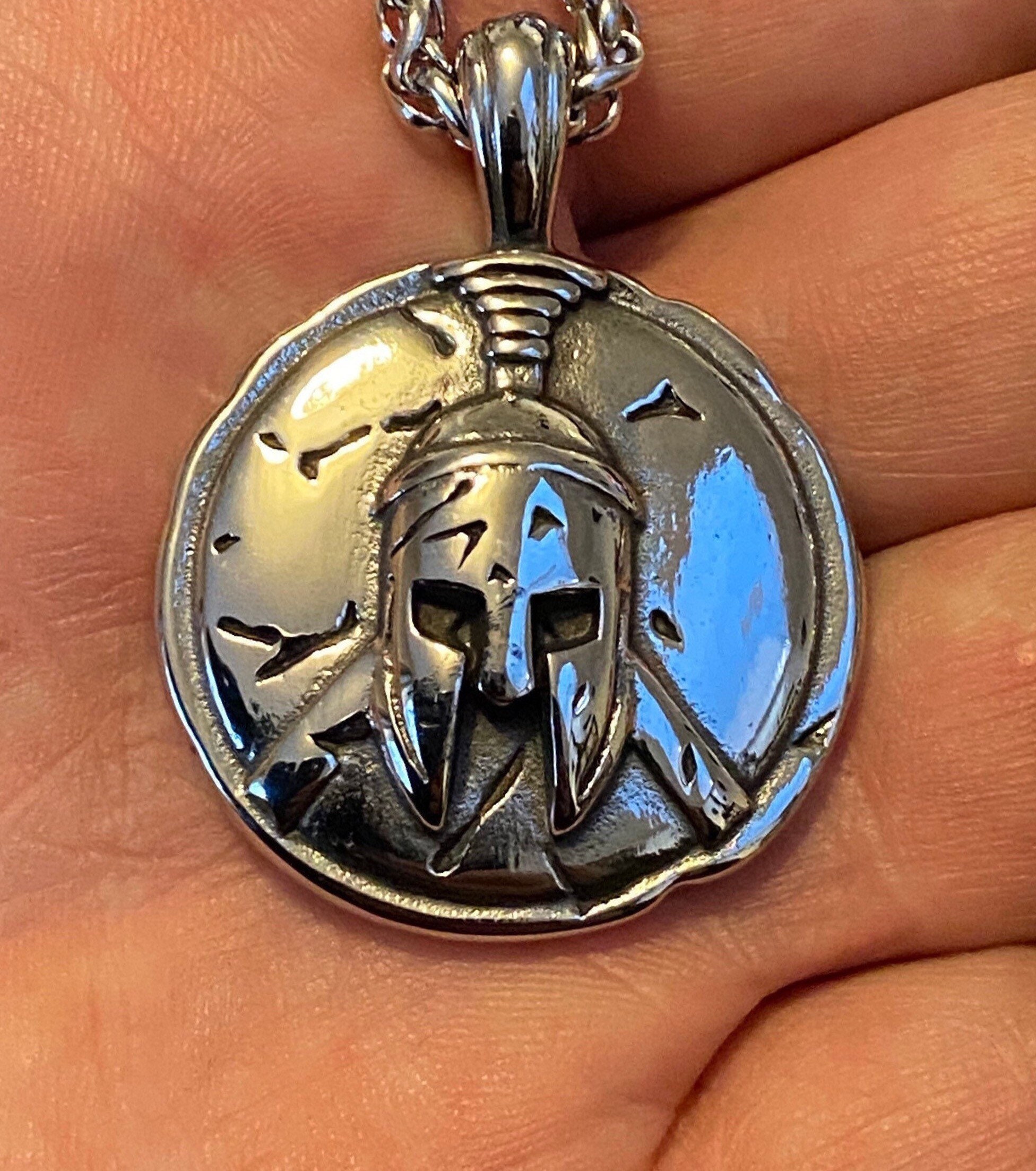 Spartan Necklace Etsy UK