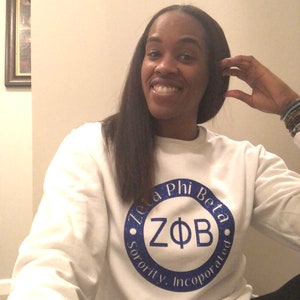 Zeta Phi Beta Crew Shirt