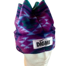 Retro four peaks navajo print warm fleece hat