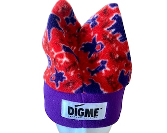 Bonnet rétro en polaire à quatre pics