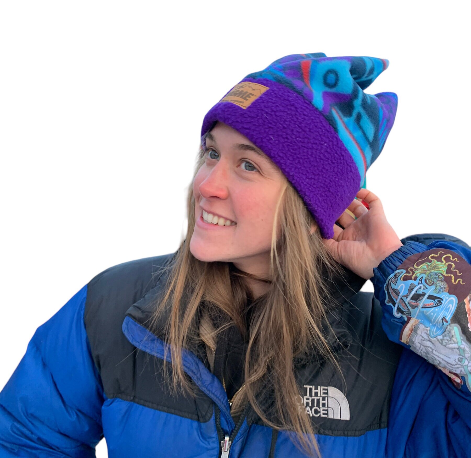 Retro Four Peaks Fleece Hat - Etsy