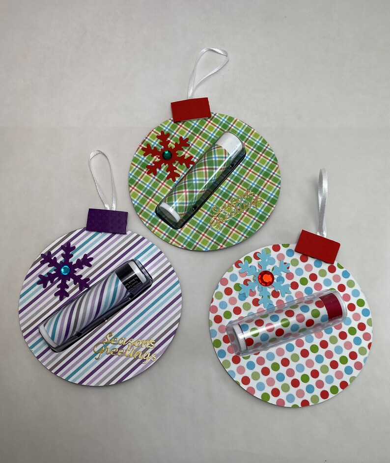 Lip Balm Ornaments. Christmas, Holiday, Gifts Etsy